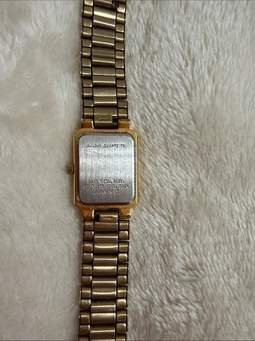 Bulova Gold Tone Women's Bracelet Watch